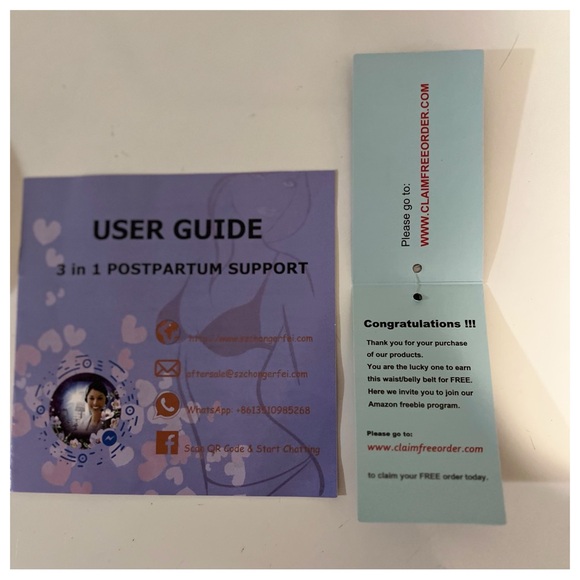 ChongErfei 3-in-1 postpartum belly wrap - Picture 3 of 10